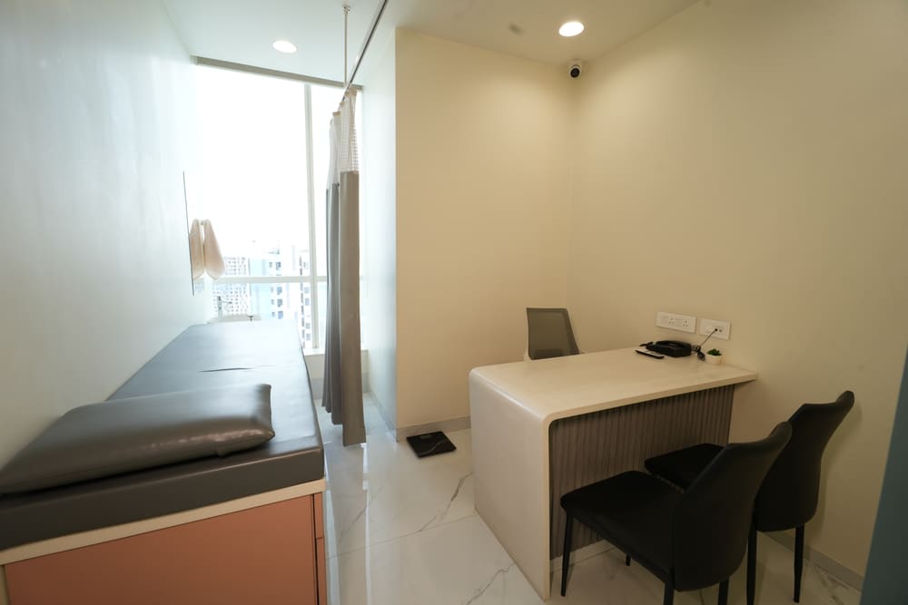 Cabin 03 – General Consultancy at CliniQube medical co-working space, Kharghar
